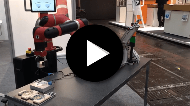 Cobot Sawyer - Chargement de machine