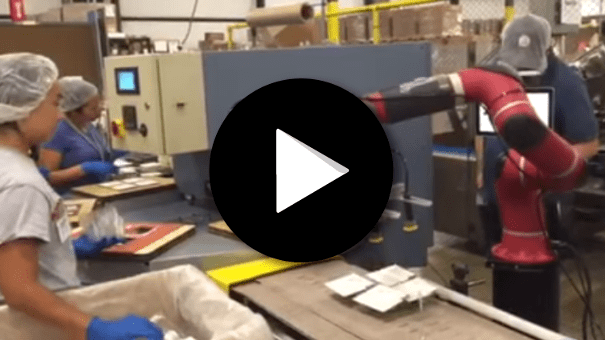 Cobot Sawyer - Chargement de lignes