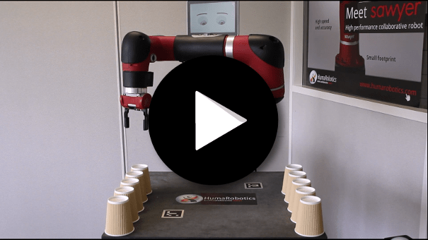 Cobot Sawyer - Empilage