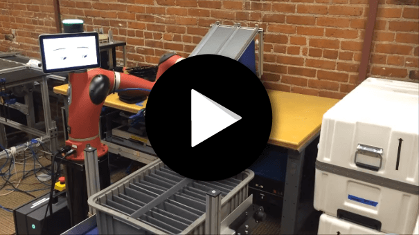 Cobot Sawyer - Racking