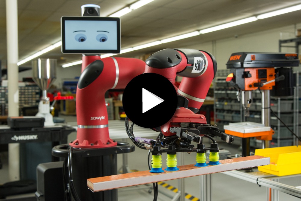 Success story - Le robot collaboratif Sawyer chez Acorn