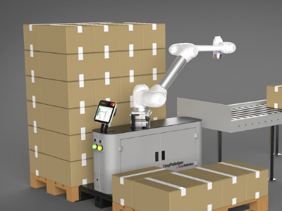 Application palettisation avec robot collaboratif