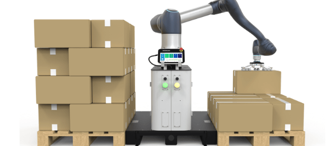 palettisation Doosan Robotics