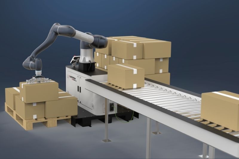 Robot Doosan Robotics palettisation