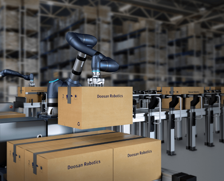 Cobot : une solution pour la palettisation